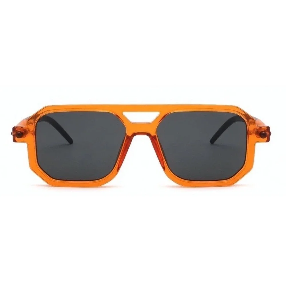 Square Oversized Retro Sunglasses Men  Bold Thick Frame UV400 Shades Fashion New